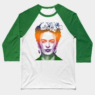 Frida Kahlo Baseball T-Shirt